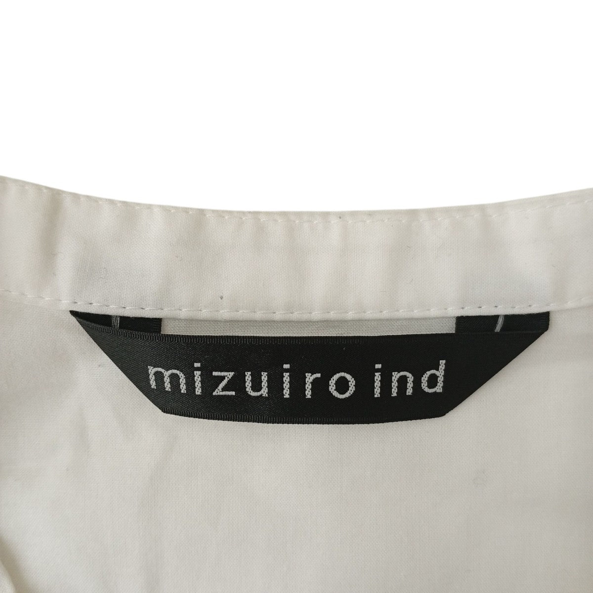mizuiro-ind ボックスタックワイドシャツタックブラウス1-239851 古着・中古-3枚目のアイテム画像