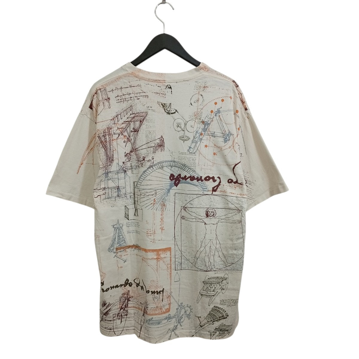 wildwood productions 90s レオナルド・ダ・ヴィンチTシャツ 古着・中古-2枚目のアイテム画像