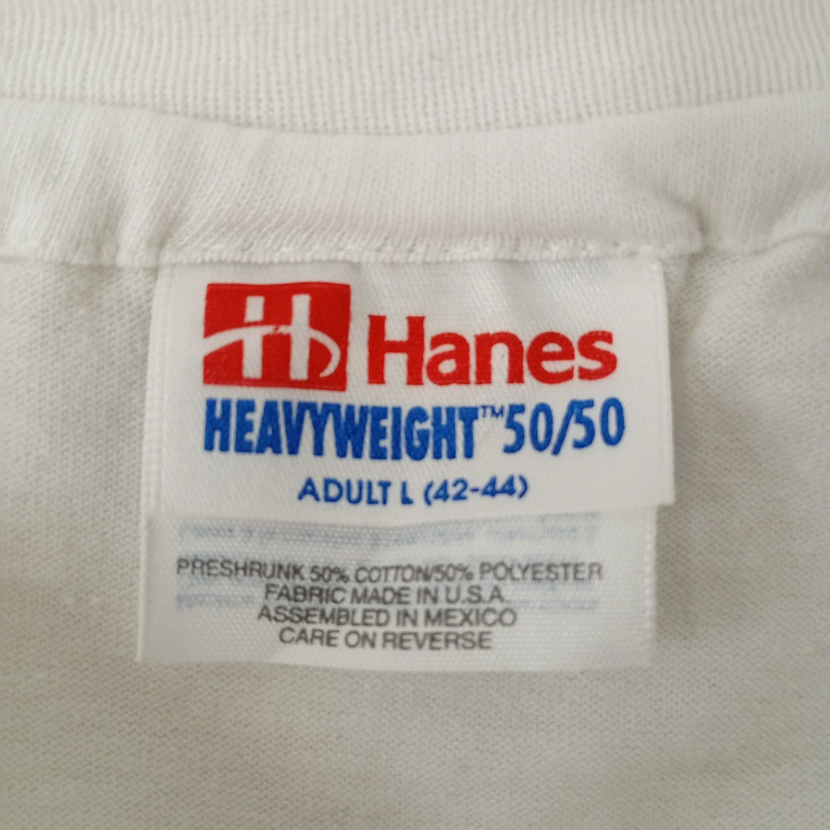 90s ベイブ ムービー Hanes 2枚タグ　裾袖シングルTシャツ
