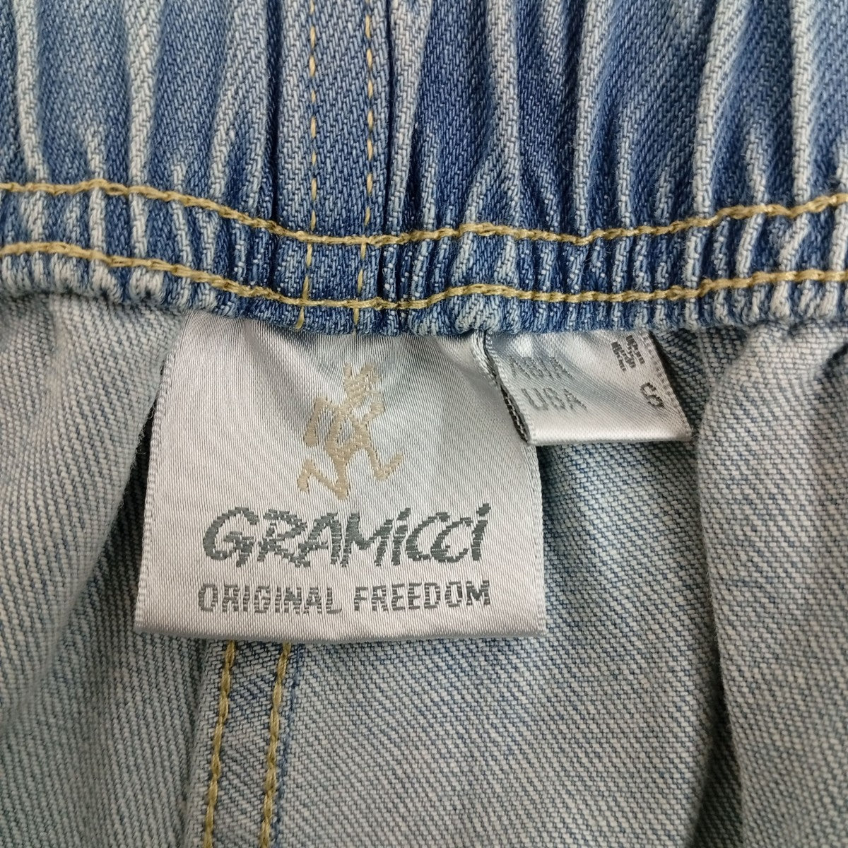GRAMICCI LOOSE TAPERED LIGHT DENIM PANTデニムパンツGUP5-F1063 古着・中古-4枚目のアイテム画像