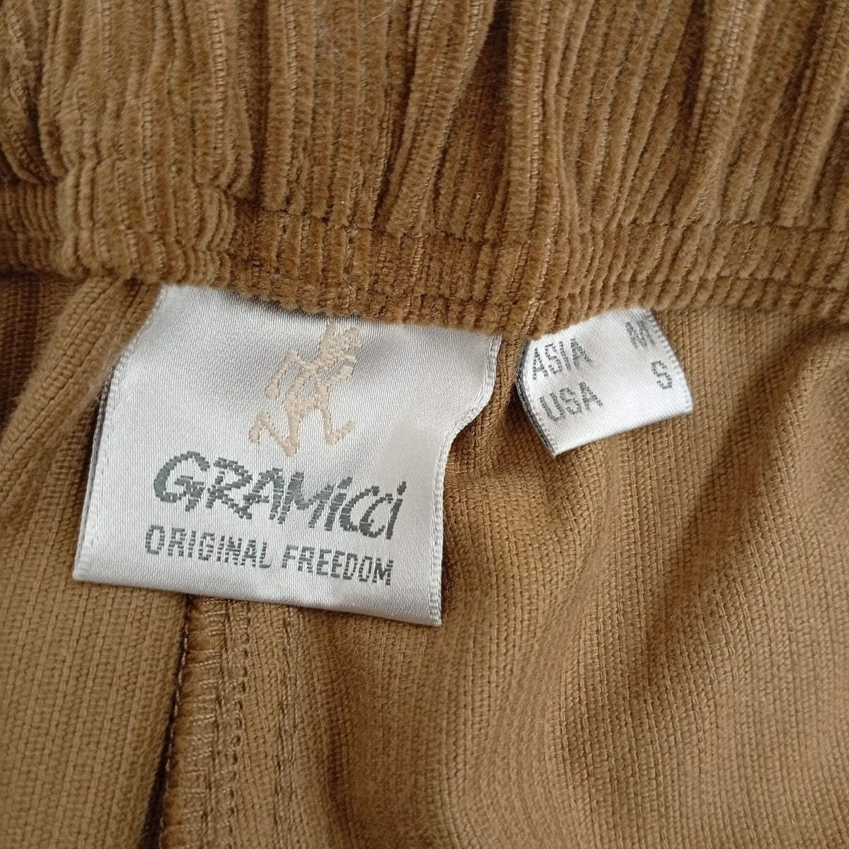 GRAMICCI CORDUROY LOOSE TAPERED RIDGE PANTSコーデュロイパンツG5FU-P074 古着・中古-4枚目のアイテム画像