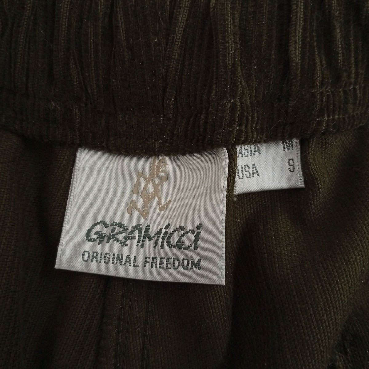 GRAMICCI CORDUROY LOOSE TAPERED RIDGE PANTSコーデュロイパンツG5FU-P074 古着・中古-4枚目のアイテム画像