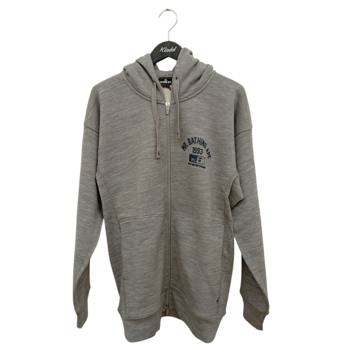Mr．BATHING APE ZIP UP PULLOVER HOODIEジップパーカー007ZPK801301M 古着・中古-1枚目のアイテム画像