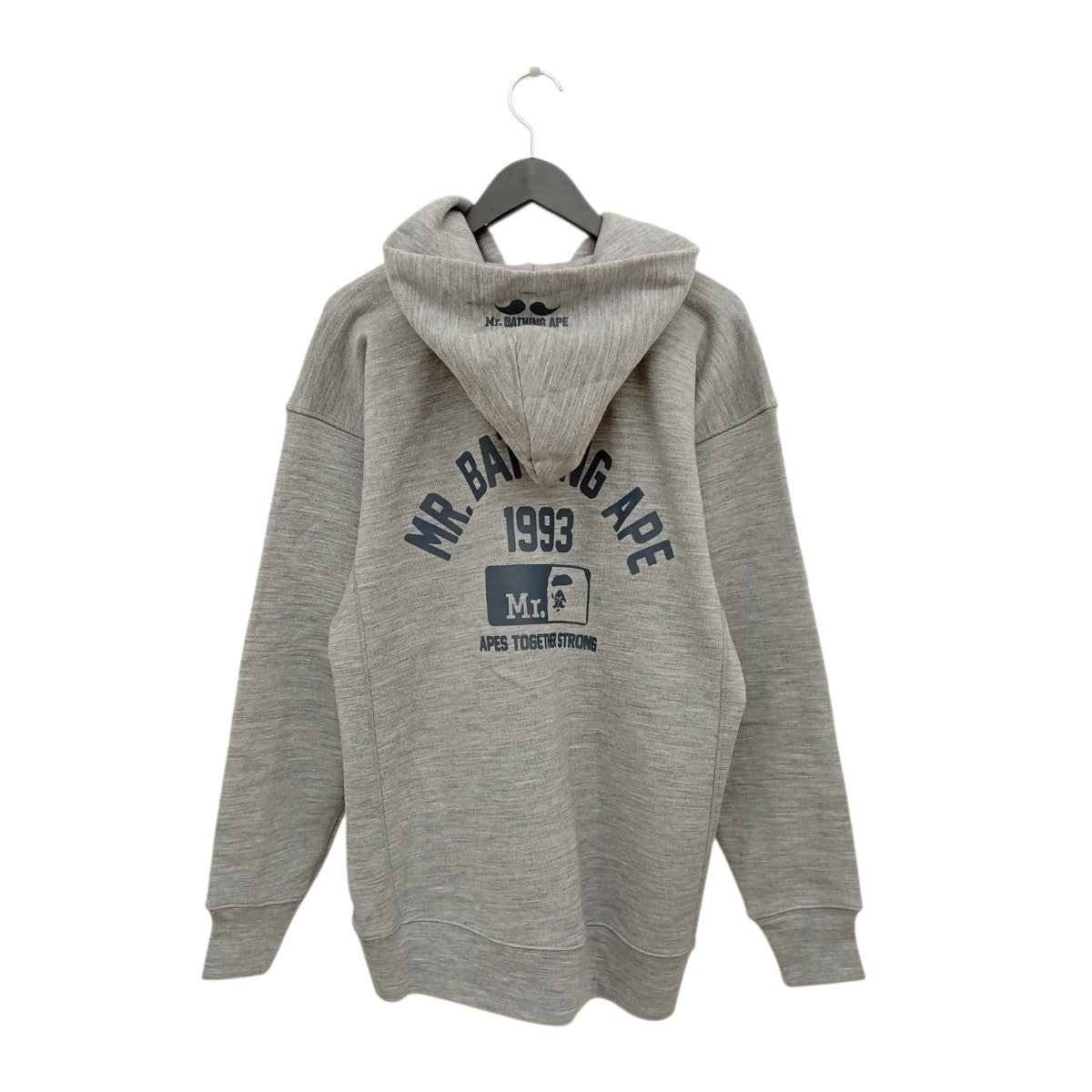 Mr．BATHING APE ZIP UP PULLOVER HOODIEジップパーカー007ZPK801301M 古着・中古-2枚目のアイテム画像