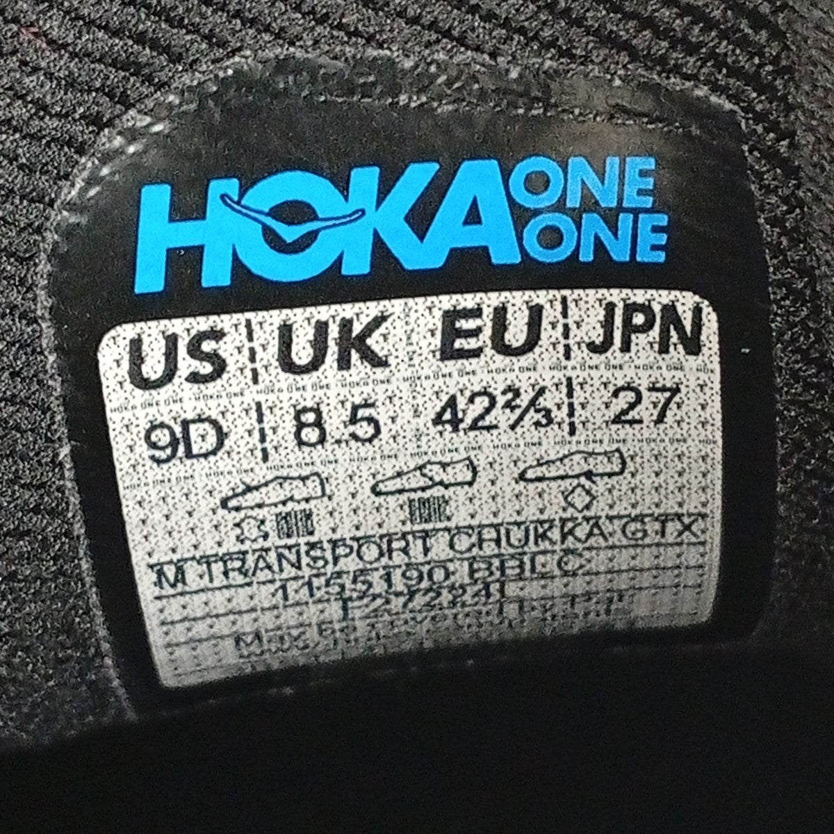 HOKAONEONE TRANSPORT CHUKKA GTXスニーカー1155190 古着・中古-6枚目のアイテム画像