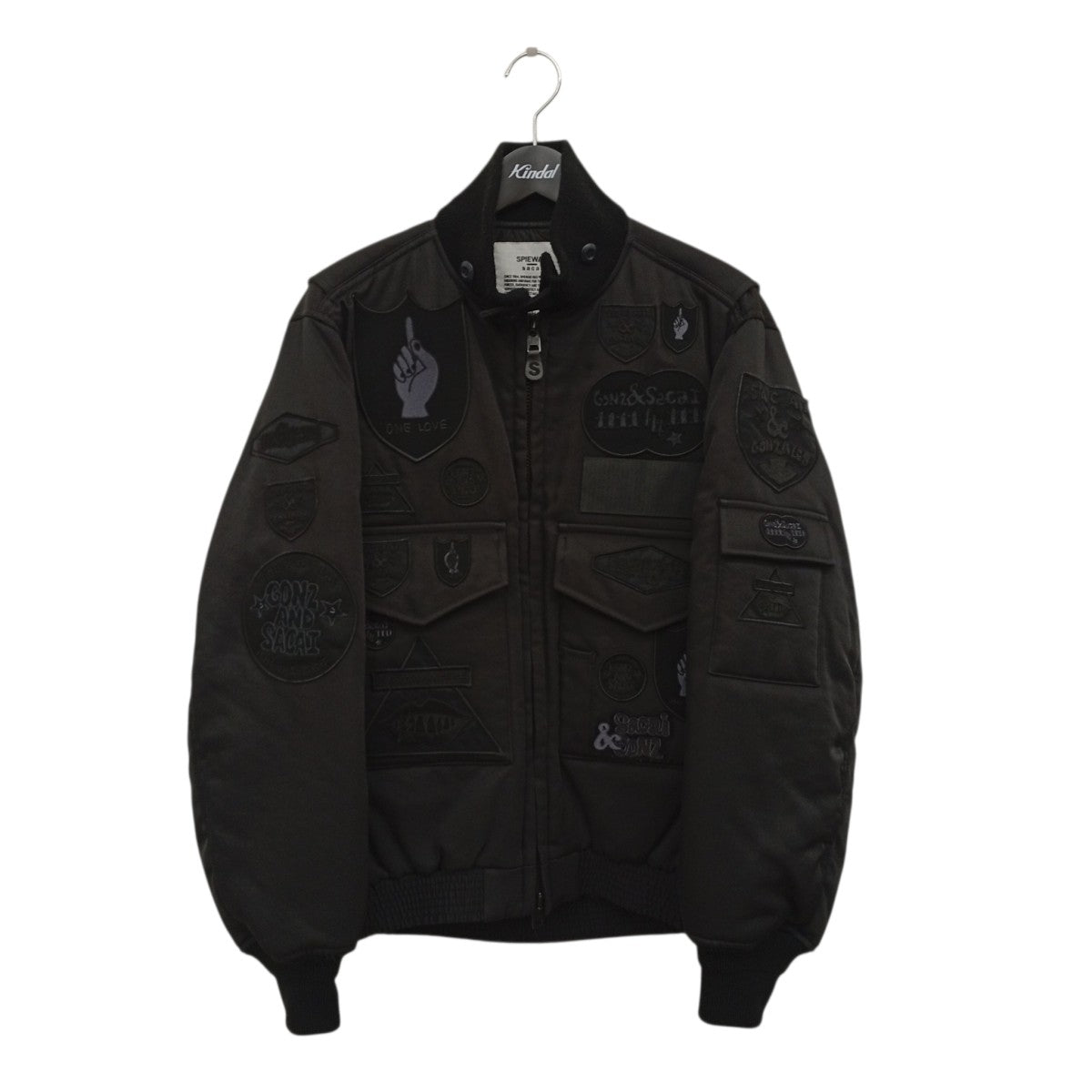 sacai×SPIEWAK Gonz Multi Patch Blousonジャケット24-03546M 古着・中古-1枚目のアイテム画像