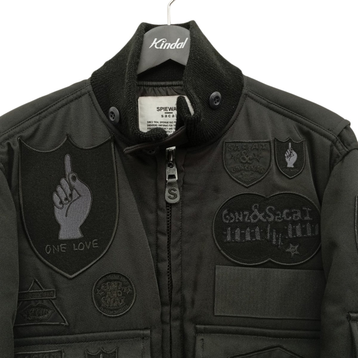 sacai×SPIEWAK Gonz Multi Patch Blousonジャケット24-03546M 古着・中古-5枚目のアイテム画像