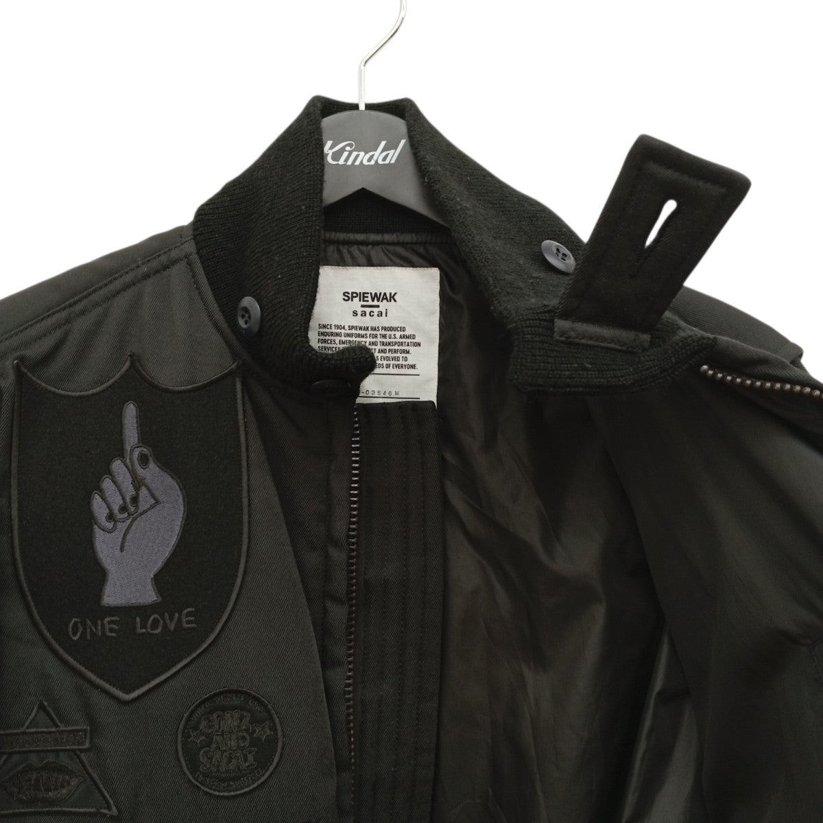 sacai×SPIEWAK Gonz Multi Patch Blousonジャケット24-03546M 古着・中古-6枚目のアイテム画像