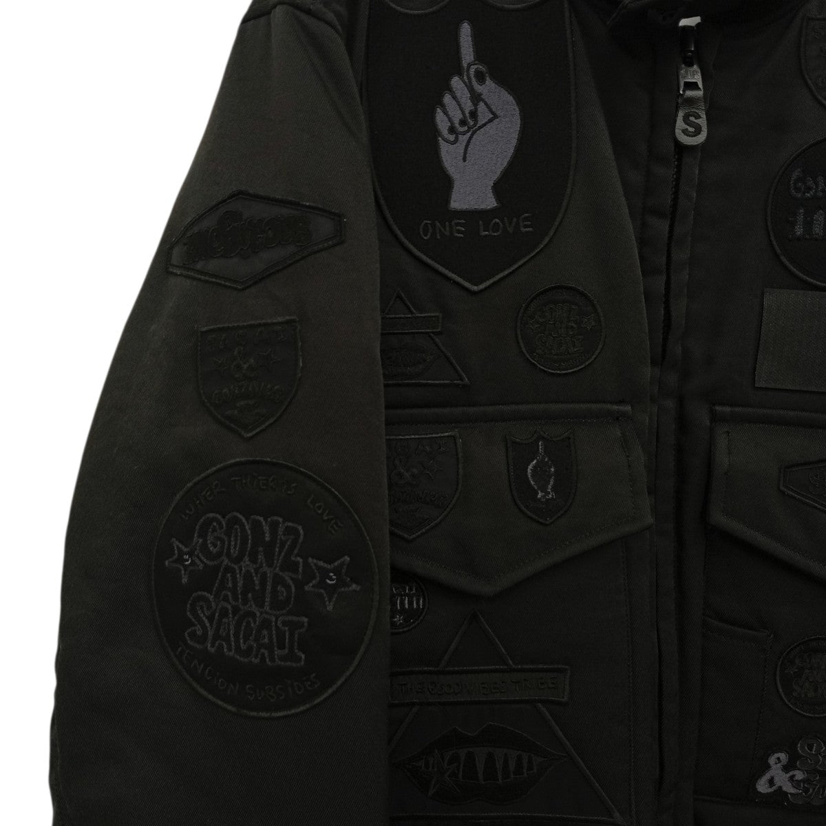 sacai×SPIEWAK Gonz Multi Patch Blousonジャケット24-03546M 古着・中古-8枚目のアイテム画像