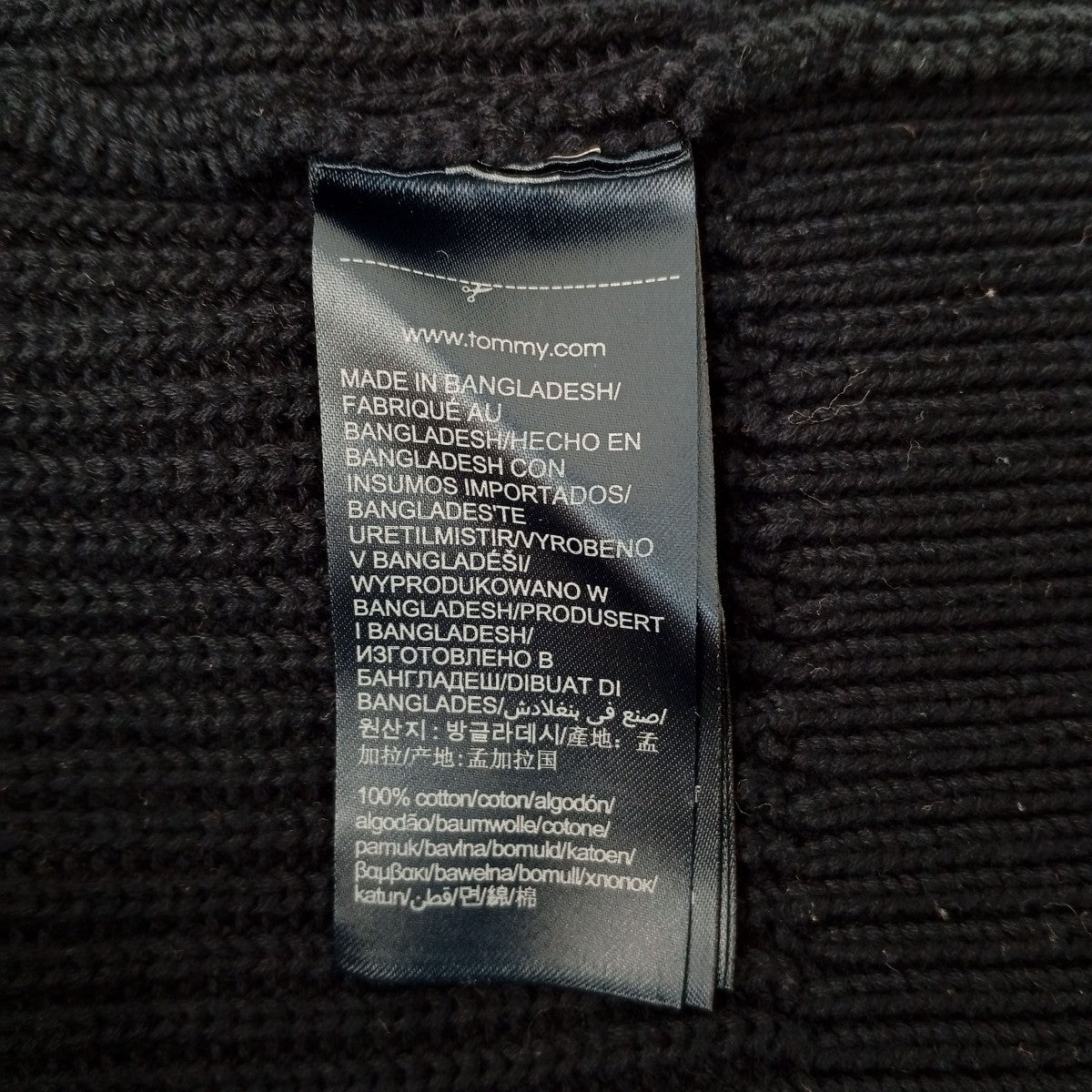 TOMMY HILFIGER ニット 古着・中古-4枚目のアイテム画像