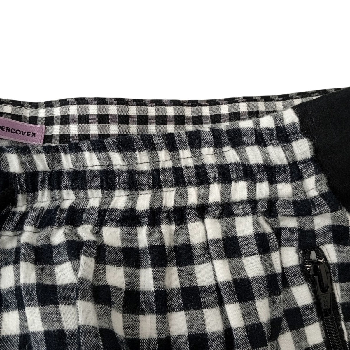 SueUNDERCOVER ギンガムチェックパンツSUS1501-2 古着・中古-4枚目のアイテム画像