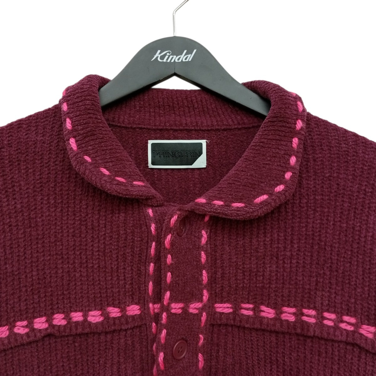 PHINGERIN PG1 KNITカーディガンPD-252-KN-011 古着・中古-5枚目のアイテム画像