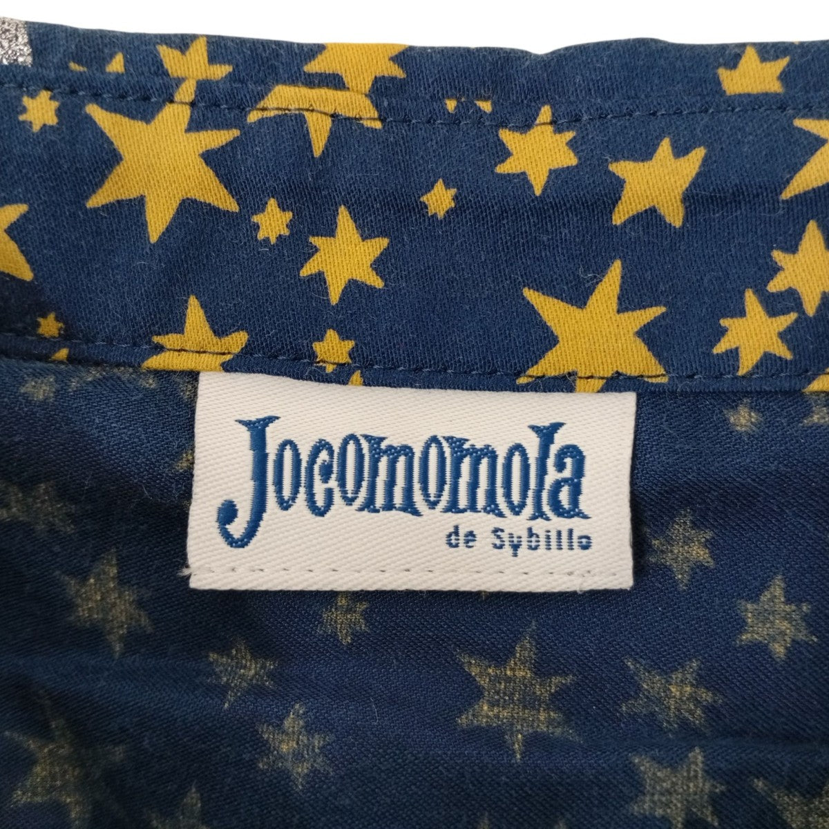 JOCOMOMOLA DE SYBILLA 星柄シャツGJBLV05170 古着・中古-3枚目のアイテム画像