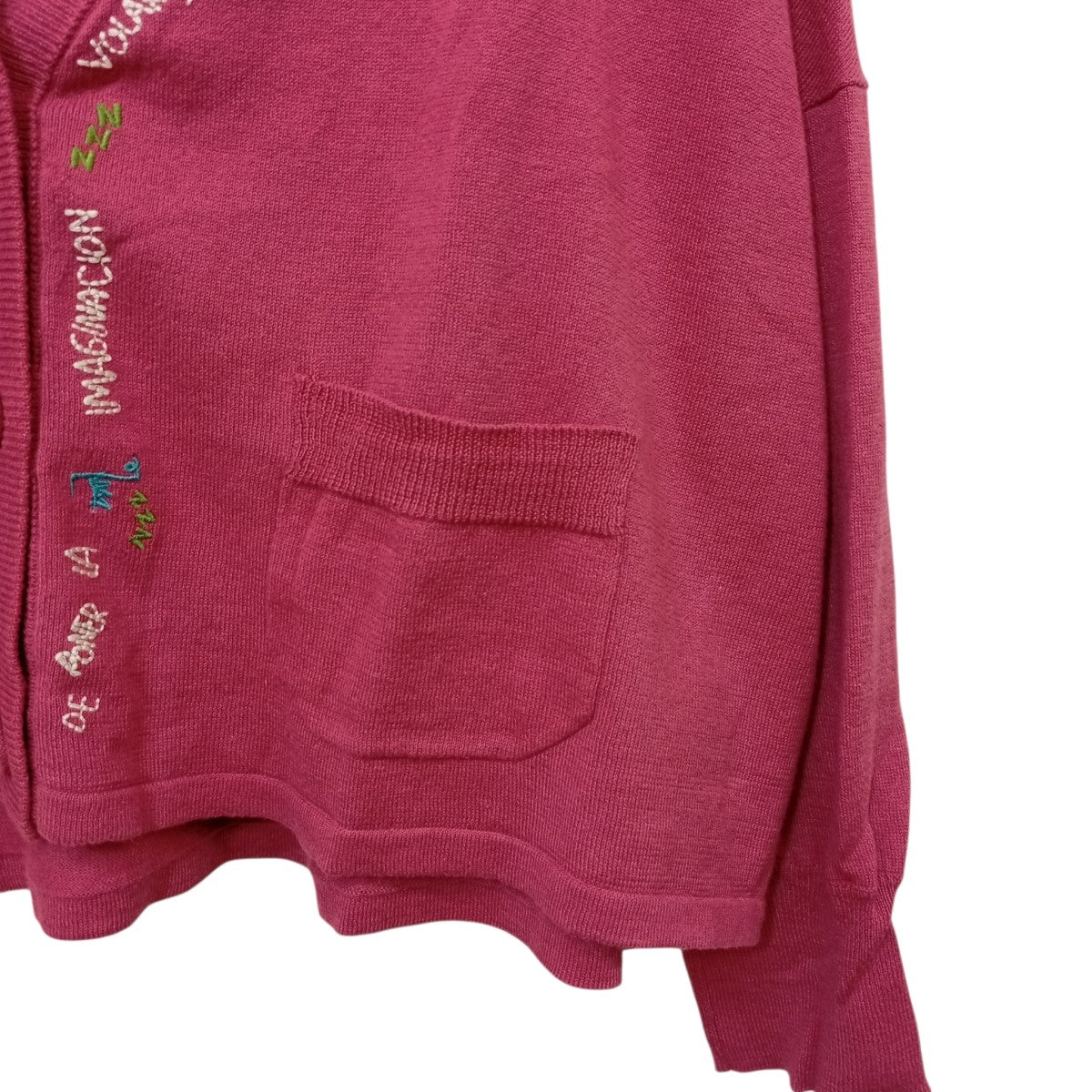 JOCOMOMOLA DE SYBILLA SUENO KNITカーディガンGJSHD01170 古着・中古-6枚目のアイテム画像