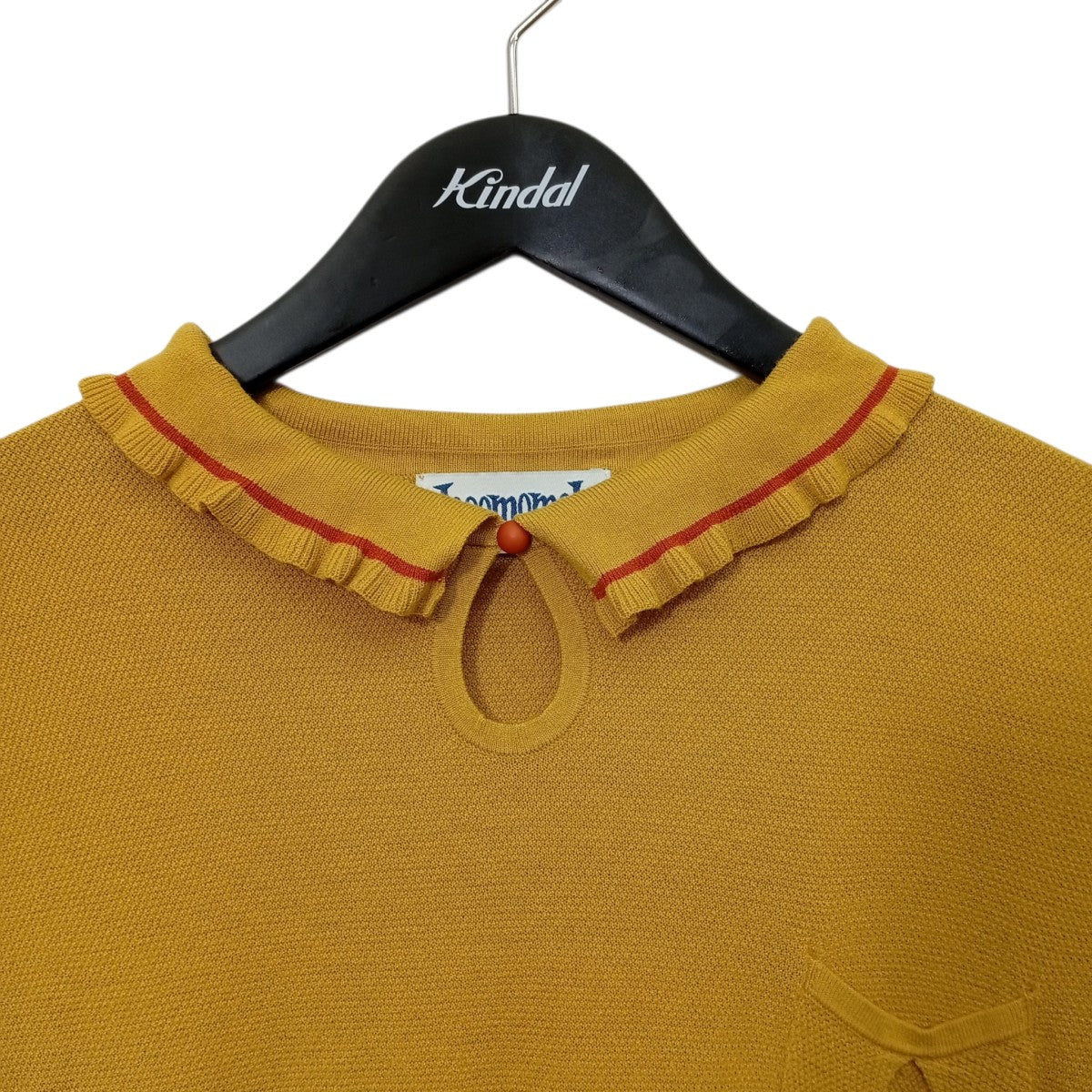 JOCOMOMOLA DE SYBILLA POLO KNITワンピースGJFGD32170 古着・中古-5枚目のアイテム画像