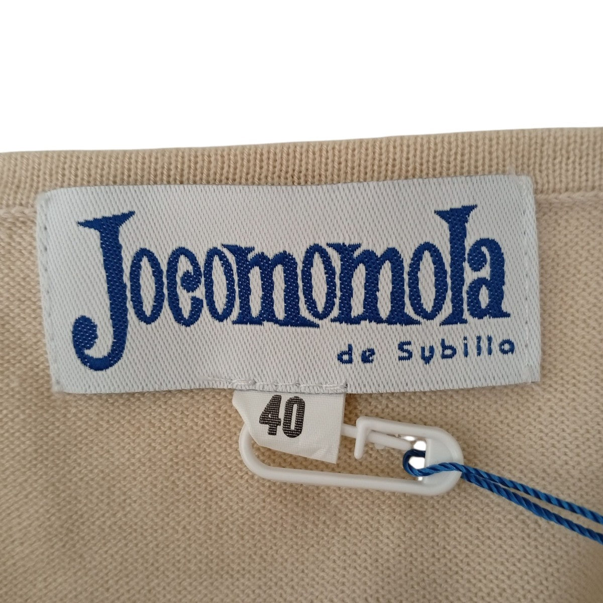 JOCOMOMOLA DE SYBILLA 半袖ニットGJFJA31170 古着・中古-3枚目のアイテム画像