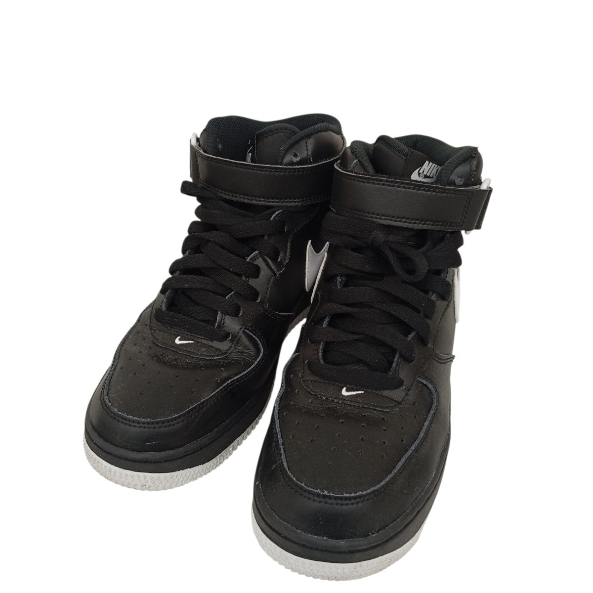 NIKE Air Force 1 Mid 07 Black WhiteスニーカーDV0806-001 古着・中古-1枚目のアイテム画像