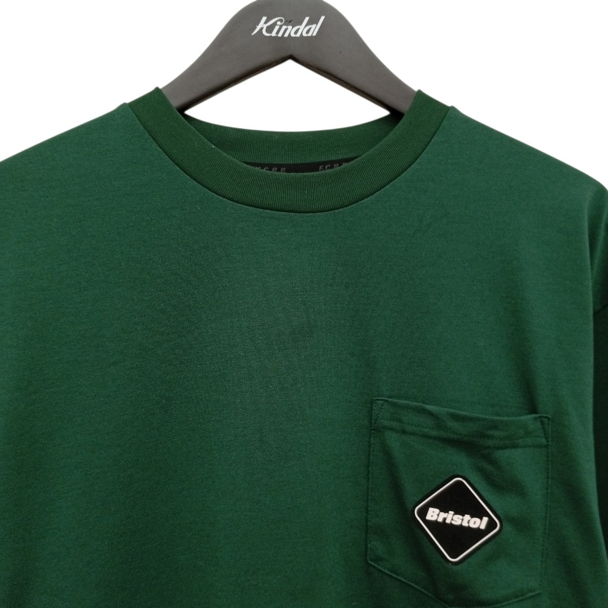 25SSBLURRED LOGO L S TEAM POCKET TEEロングスリーブカットソーFCRB-250082