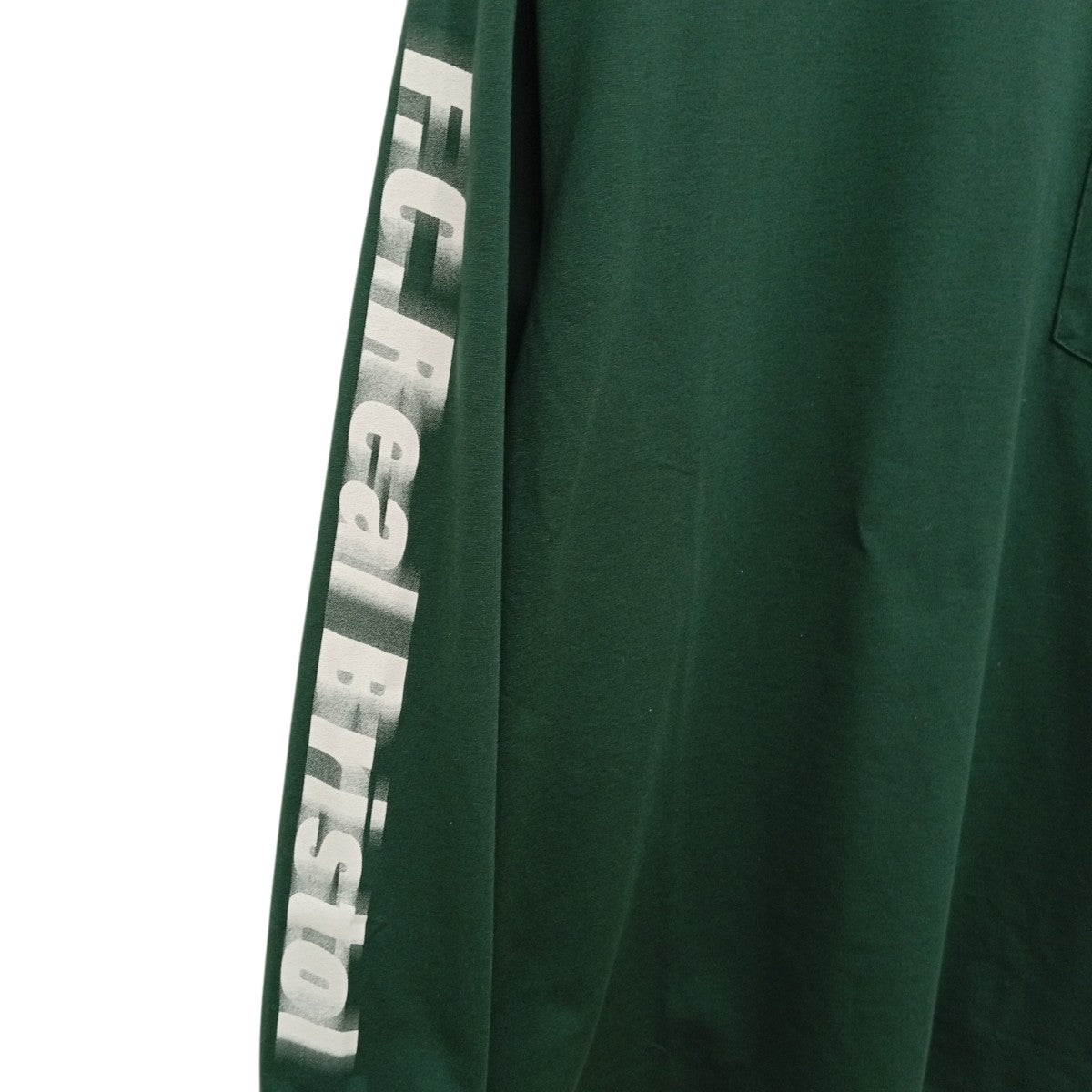 25SSBLURRED LOGO L S TEAM POCKET TEEロングスリーブカットソーFCRB-250082