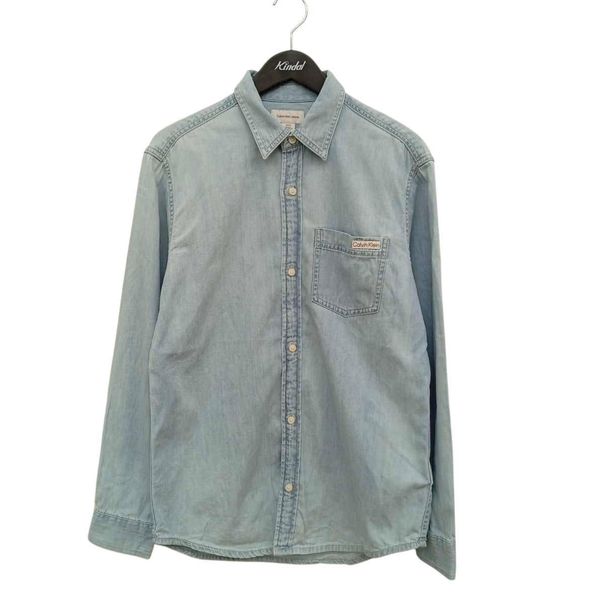 Calvin Klein デニムシャツ40BM796 古着・中古-1枚目のアイテム画像