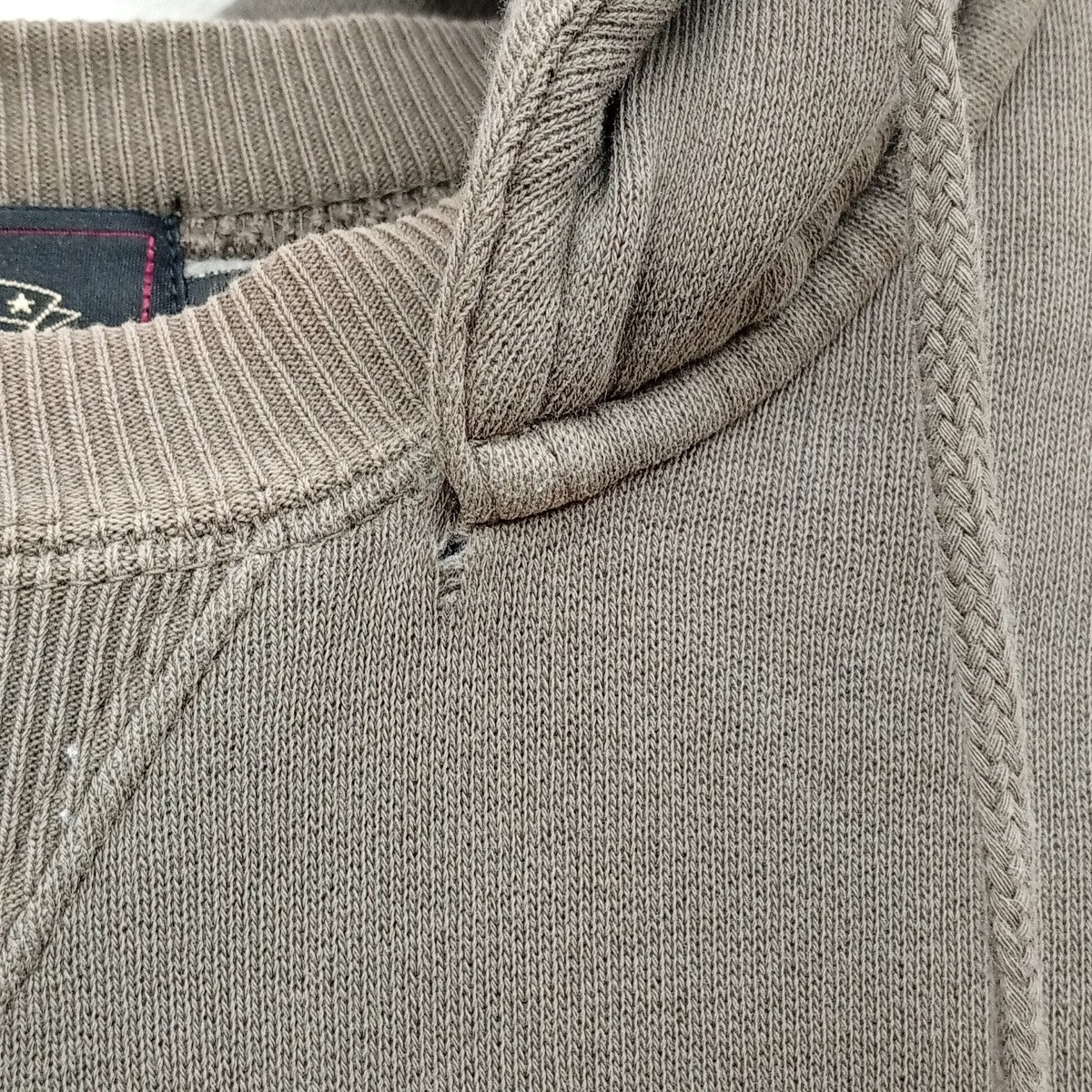 RRL 後付けフーディ RRL(ダブルアールエル) 後付けフードパーカー カーキ サイズ L｜【公式