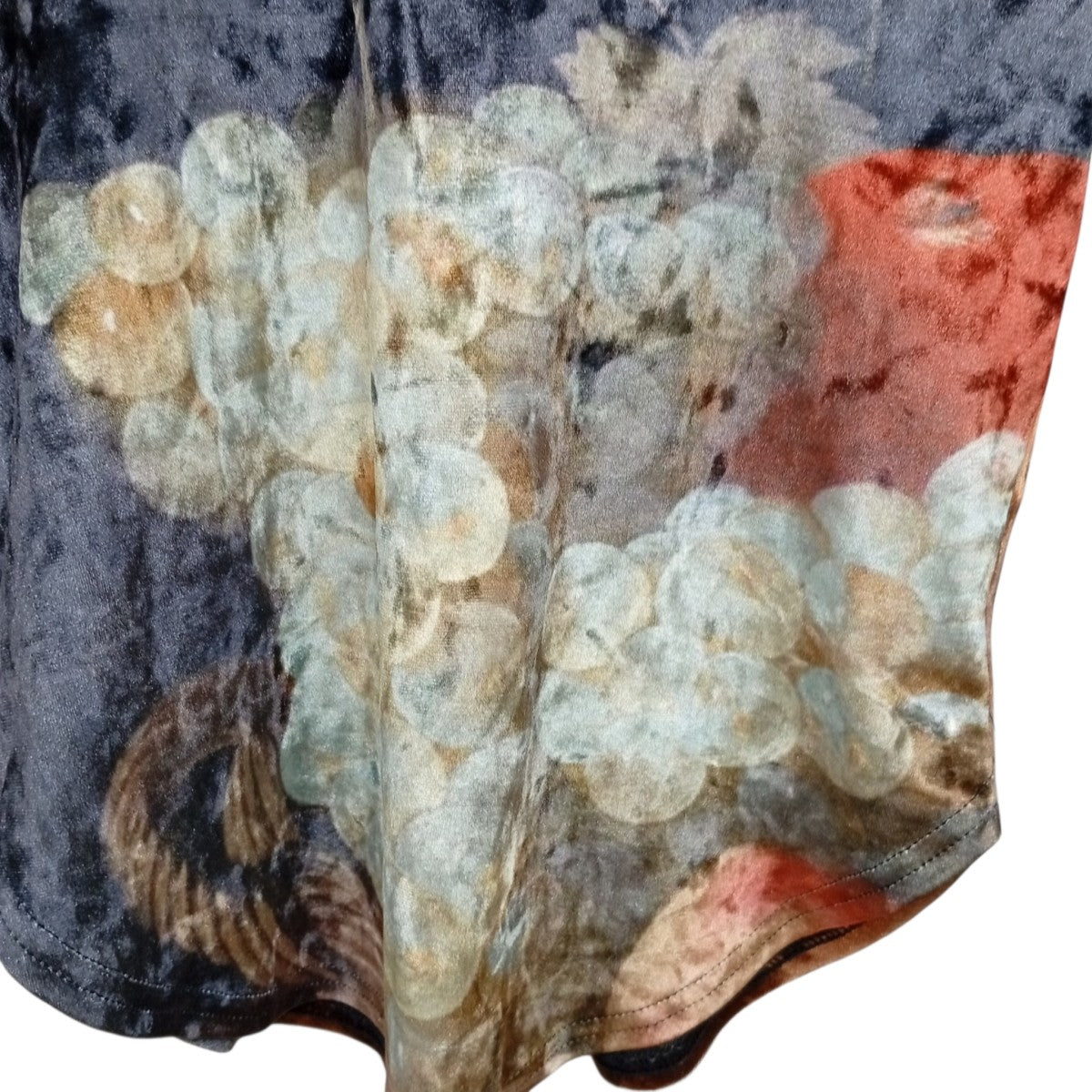 Velour Art Print Topロングスリーブカットソー01-TP011-24-03