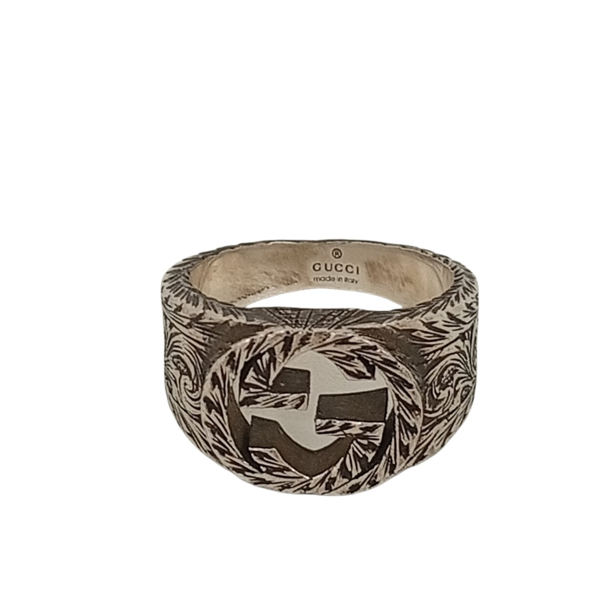 GUCCI インターロッキングGアラベスク指輪 古着・中古-1枚目のアイテム画像