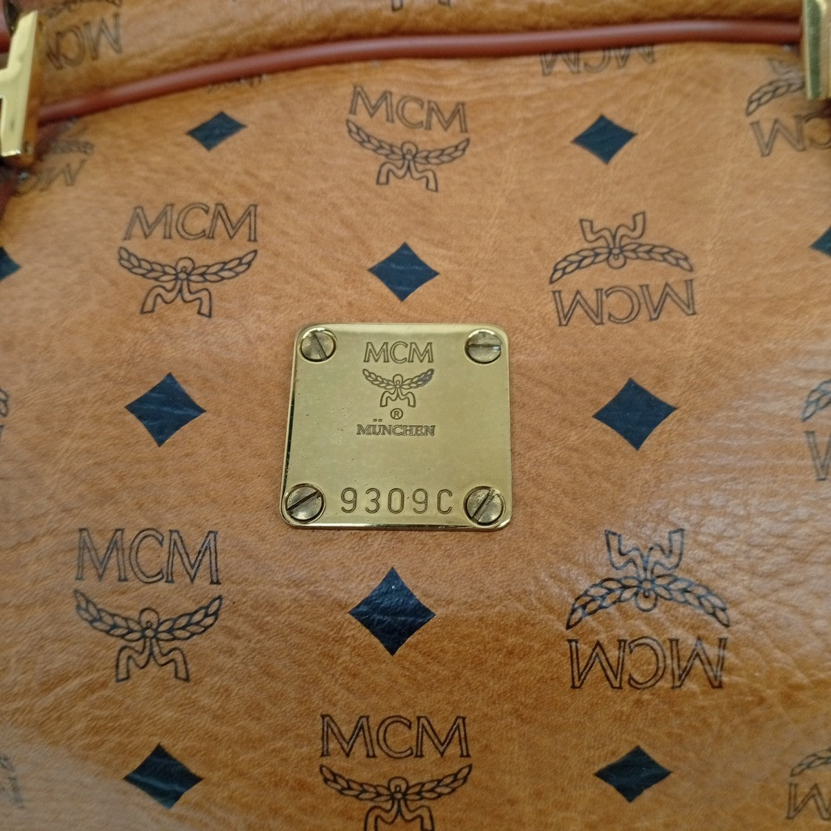 MCM ボストンバッグ9309C 古着・中古-4枚目のアイテム画像