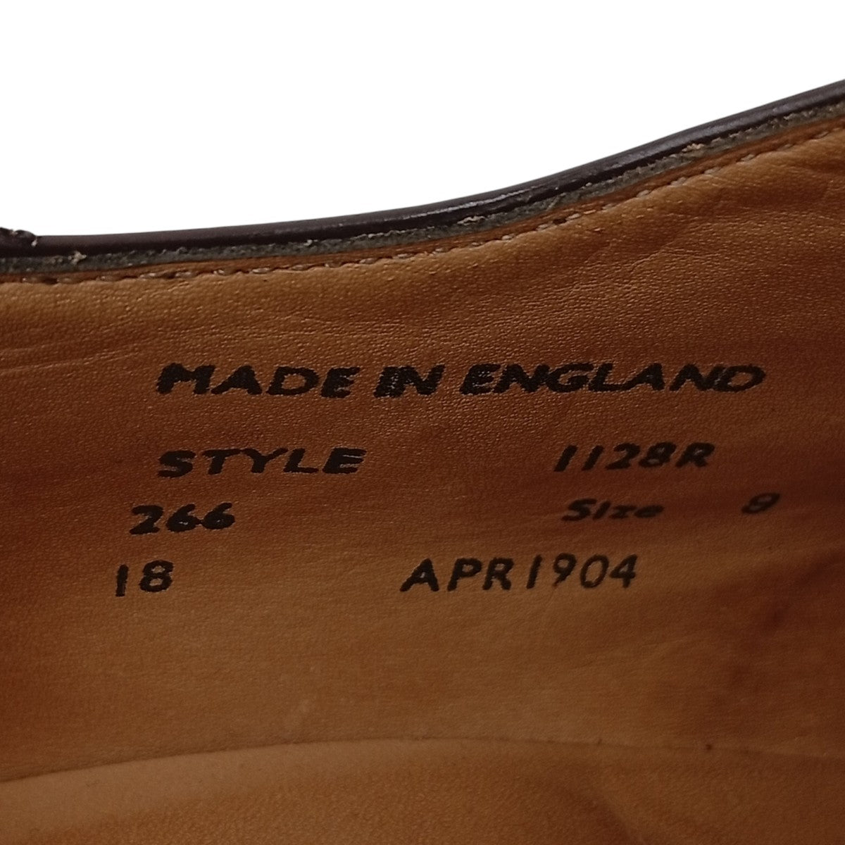 Military Derby Shoeレザーシューズ1128R