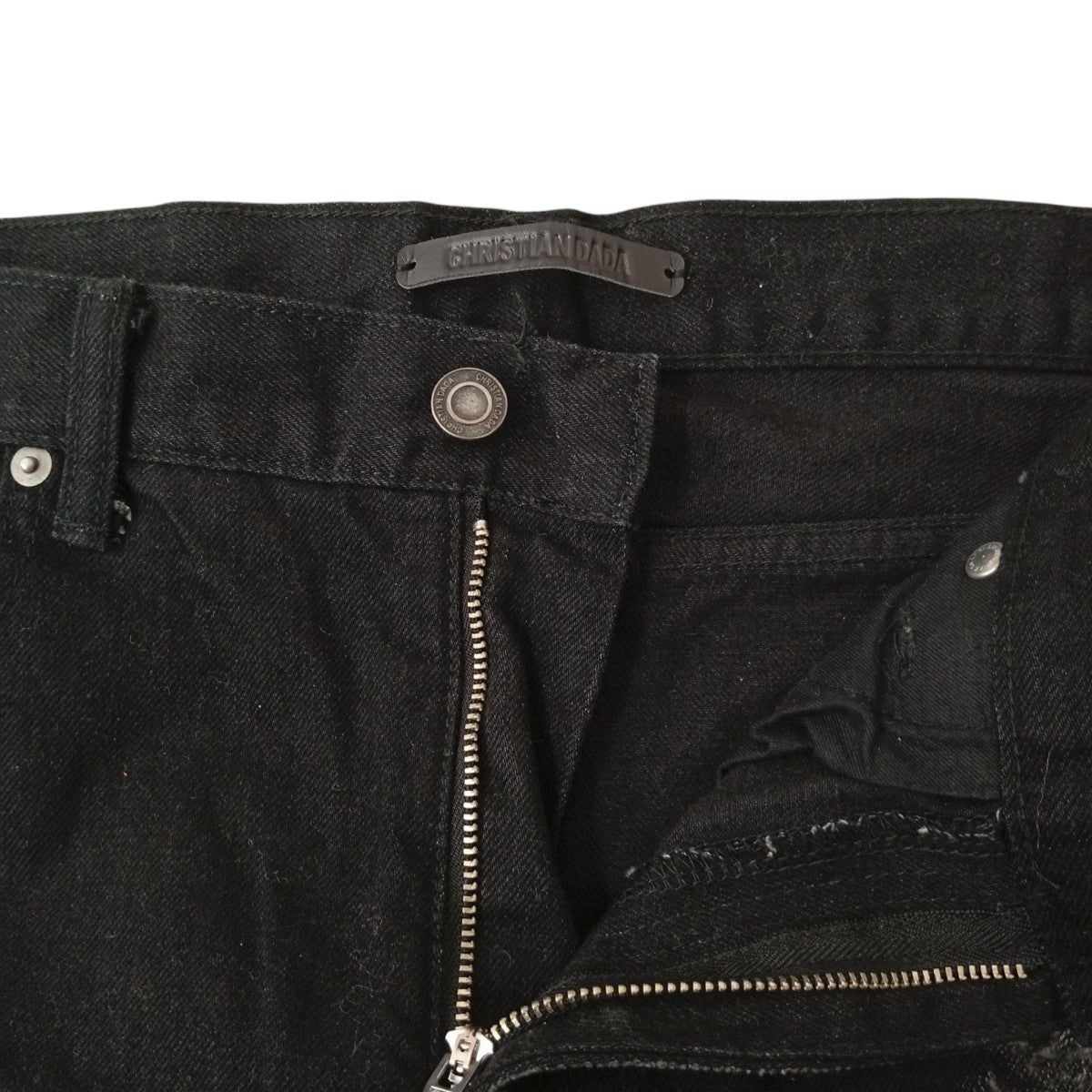 CHRISTIAN DADA CLASSIC FULL DAMAGED SKINNY JEANSダメージデニムパンツCD-15W-CL16 古着・中古-4枚目のアイテム画像