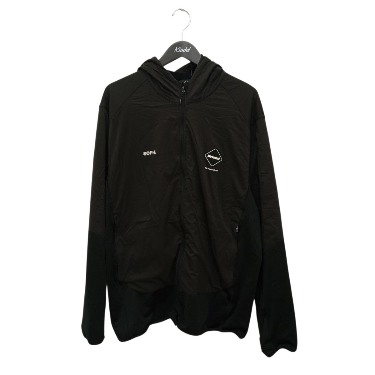 GRID FLEECE HYBRID HOODIEジップパーカーFCRB-252039