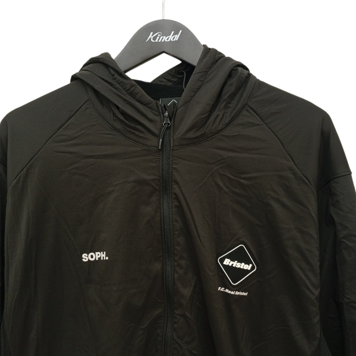 GRID FLEECE HYBRID HOODIEジップパーカーFCRB-252039