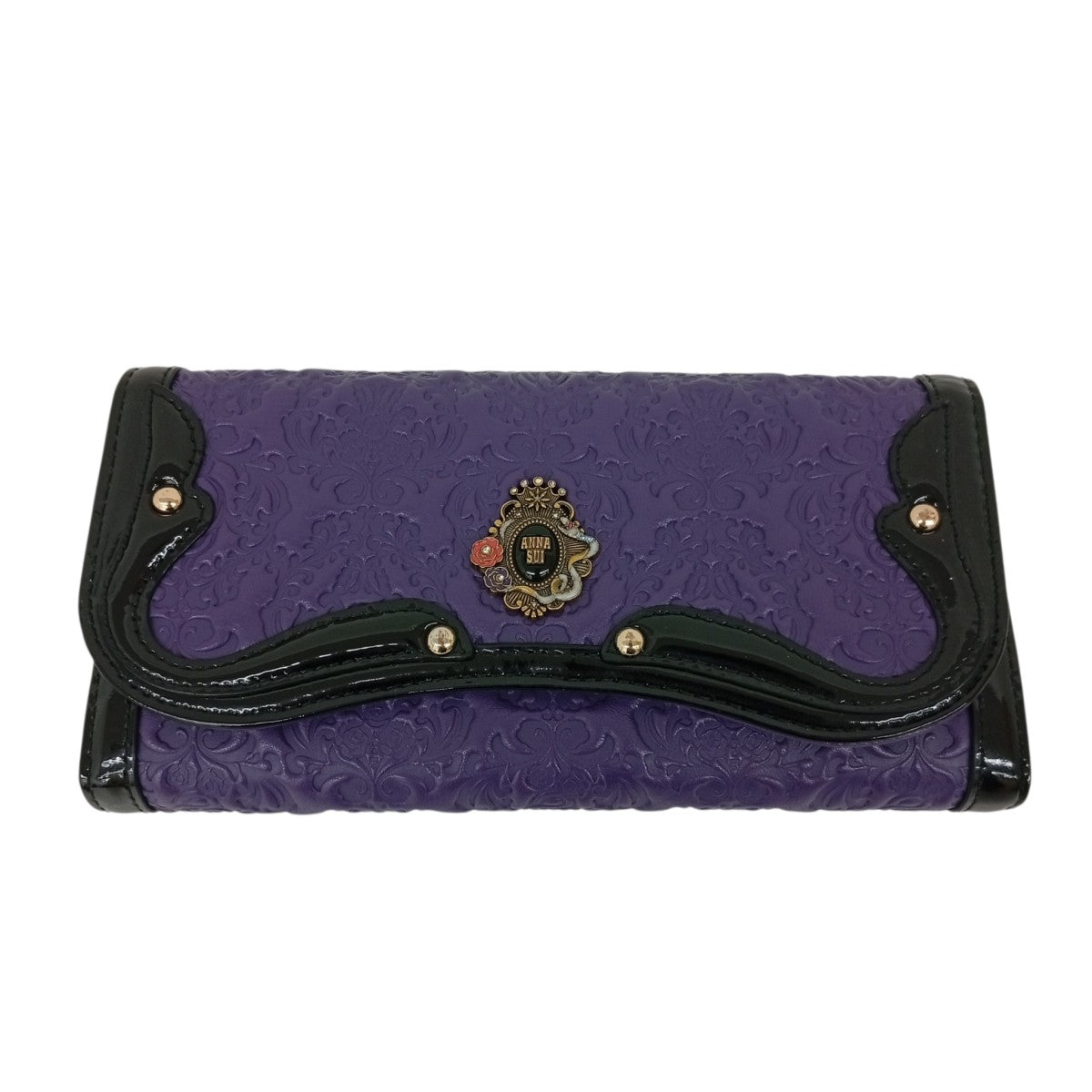 ANNA SUI セルパン 口金長財布 古着・中古-1枚目のアイテム画像