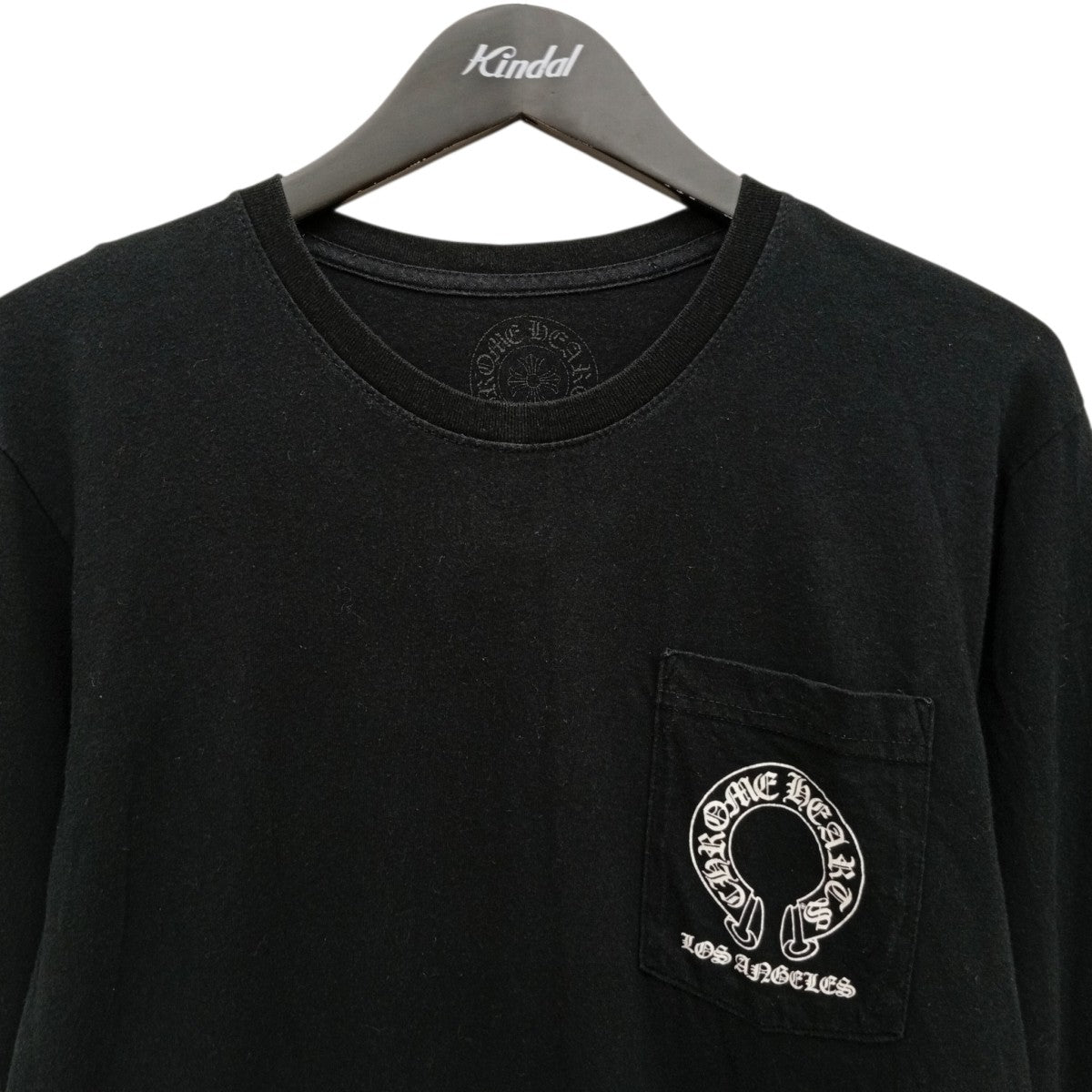 CHROME HEARTS ロサンゼルス限定 Tバースクリプトロゴ長袖カットソー 古着・中古-3枚目のアイテム画像