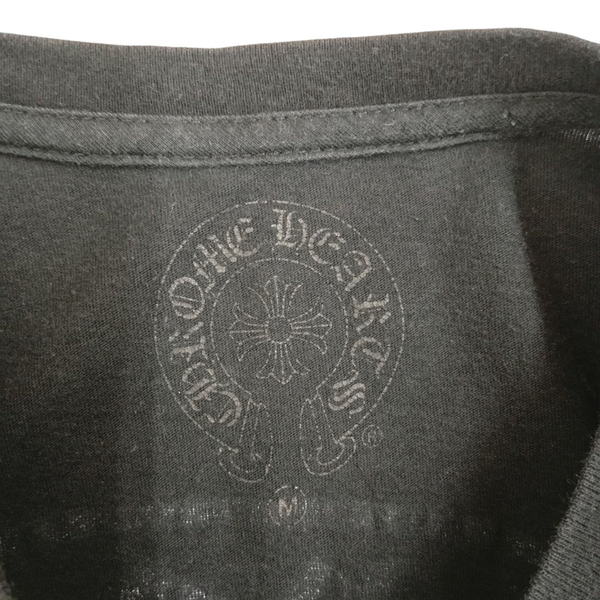 CHROME HEARTS ロサンゼルス限定 Tバースクリプトロゴ長袖カットソー 古着・中古-5枚目のアイテム画像