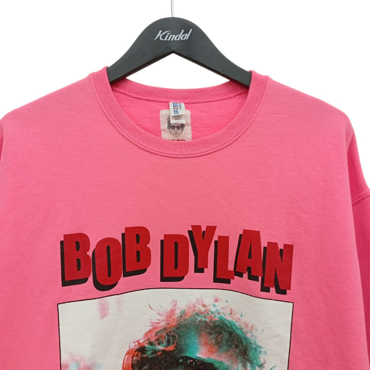 WACKO MARIA(ワコマリア) BOB DYLANトレーナー ピンク サイズ L