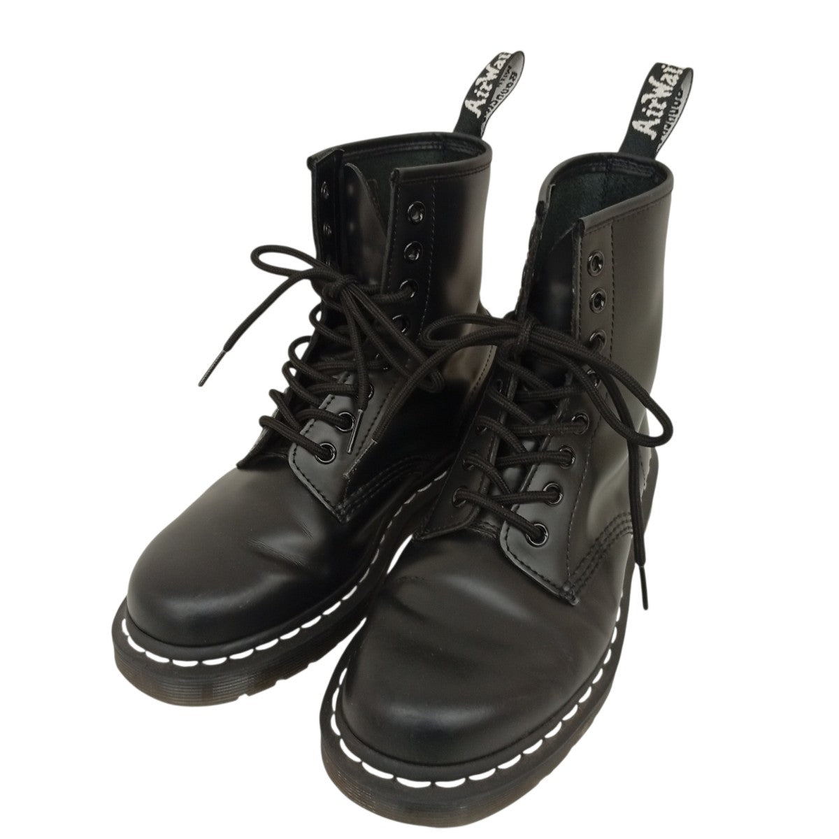 Dr．Martens 8ホール ホワイトステッチブーツ1460WS 古着・中古-1枚目のアイテム画像