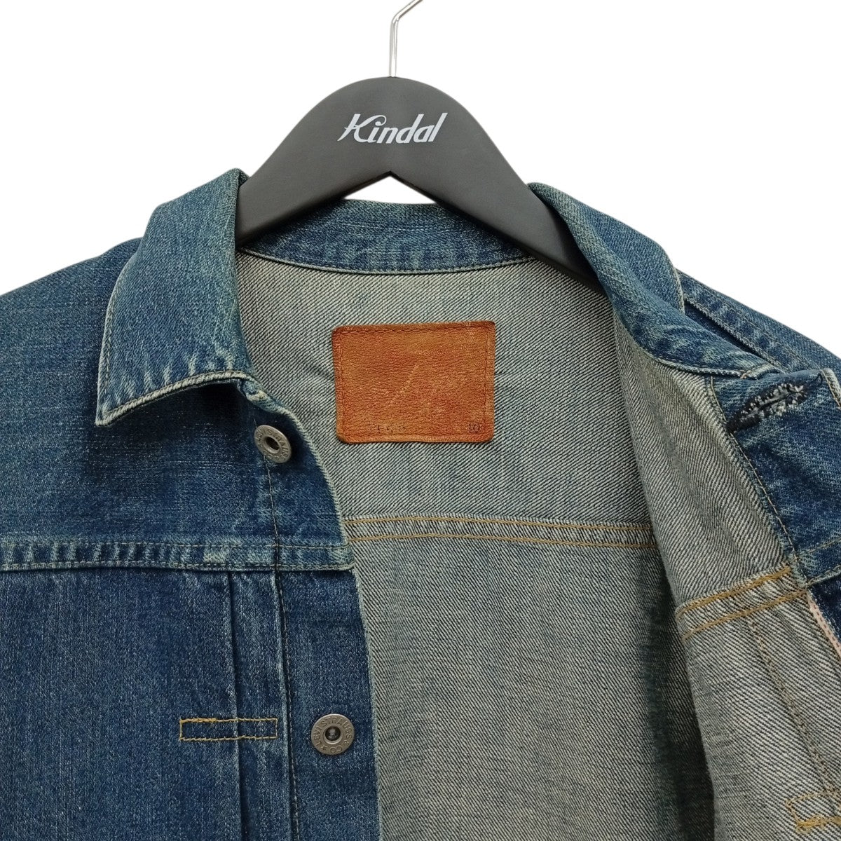 LEVI’S 71506XX 大戦モデル 復刻 ビックE 93年製 ボタン裏J02刻印デニムジャケット1ST 古着・中古-7枚目のアイテム画像