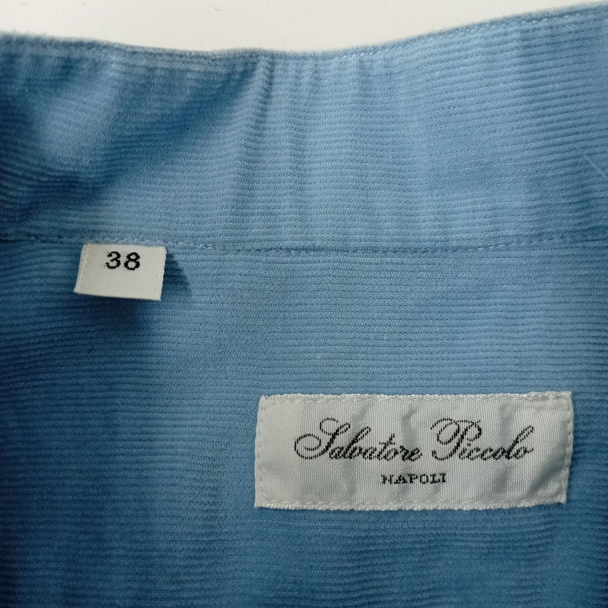 Salvatore Piccolo コーデュロイシャツワンピース1526-343-3352 古着・中古-3枚目のアイテム画像