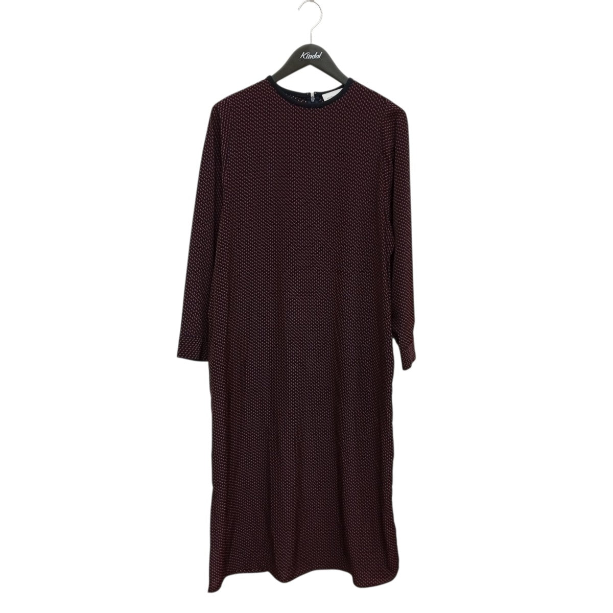 UNITED ARROWS UWSC スクエアプリントスリット総柄ワンピース1526-675-3375 古着・中古-1枚目のアイテム画像