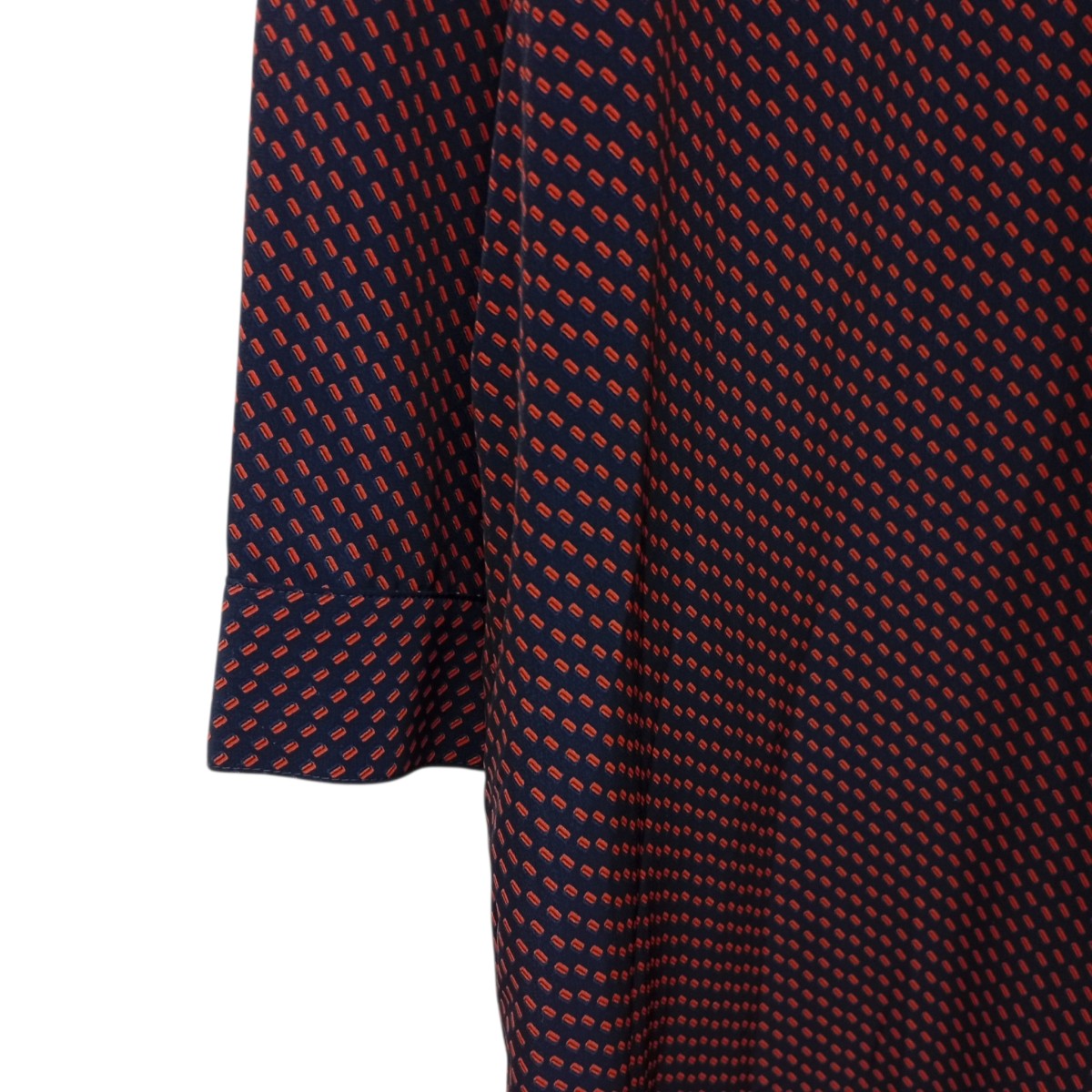 UNITED ARROWS UWSC スクエアプリントスリット総柄ワンピース1526-675-3375 古着・中古-7枚目のアイテム画像