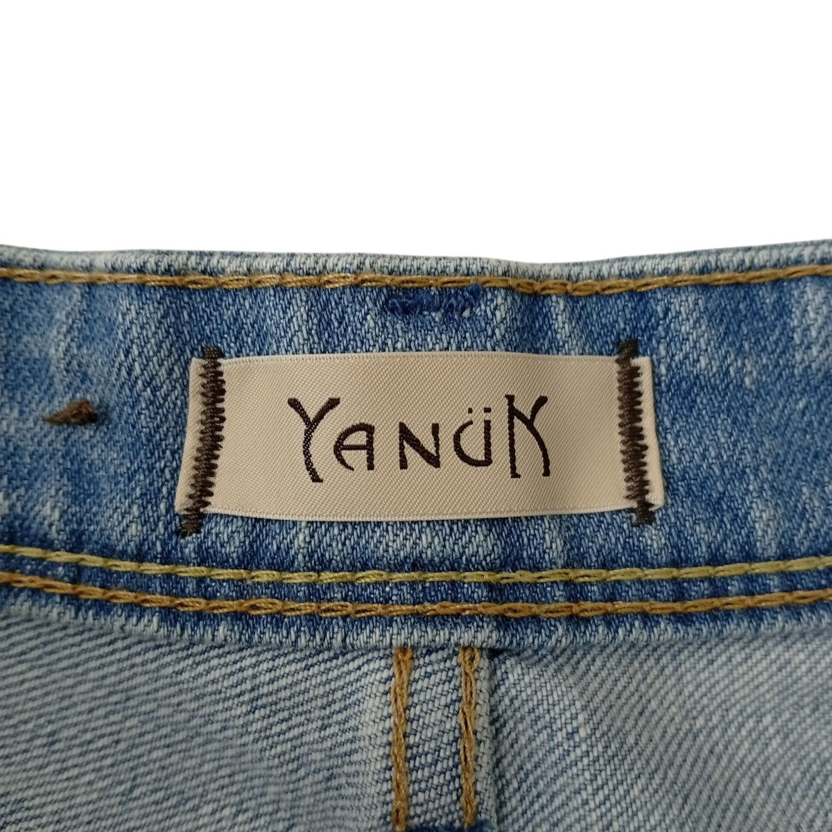 YANUK ワイドストレートLILITHデニムパンツ57142071 古着・中古-4枚目のアイテム画像