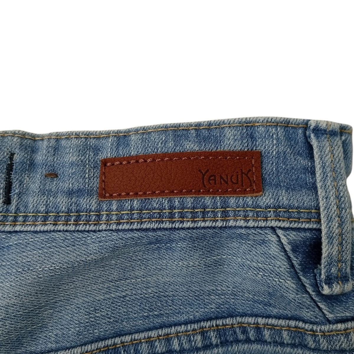 YANUK ワイドストレートLILITHデニムパンツ57142071 古着・中古-6枚目のアイテム画像