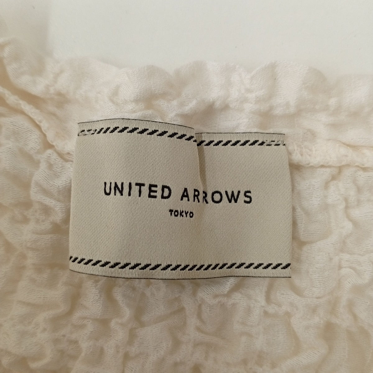 UNITED ARROWS シャーリングロングスリーブブラウス1512-222-1059 古着・中古-3枚目のアイテム画像