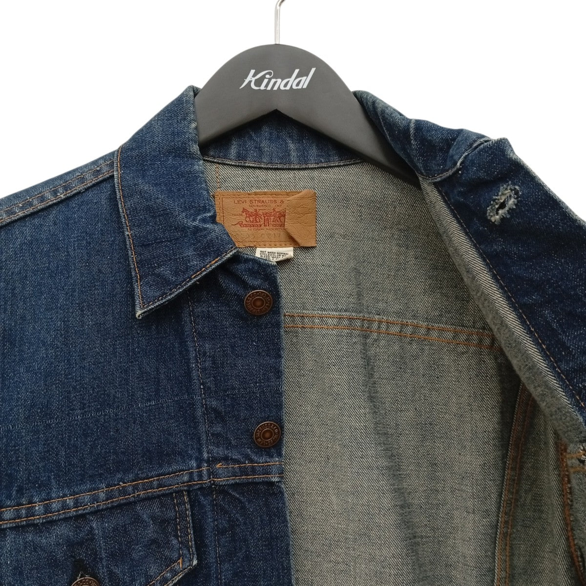 LEVI’S 4th エルパソ工場デニムジャケット70505-0217 古着・中古-6枚目のアイテム画像