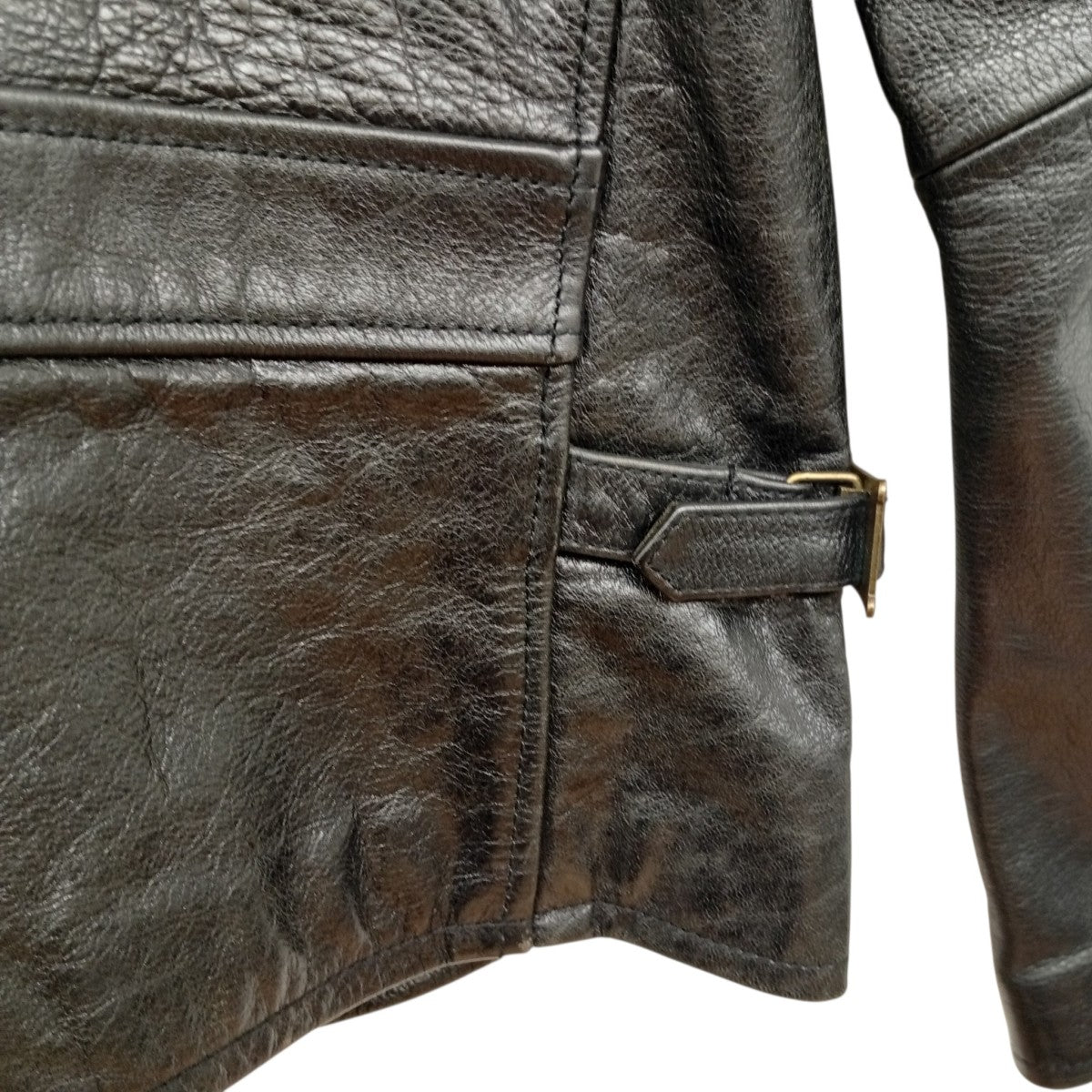 AVIREX COW LEATHER TRUCKER JACKETレザージャケット6151088 古着・中古-7枚目のアイテム画像