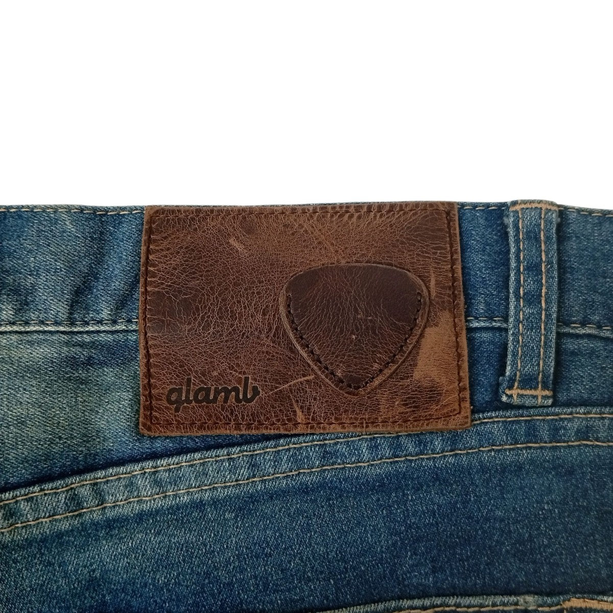 glamb パッチワークデニムパンツ 古着・中古-7枚目のアイテム画像