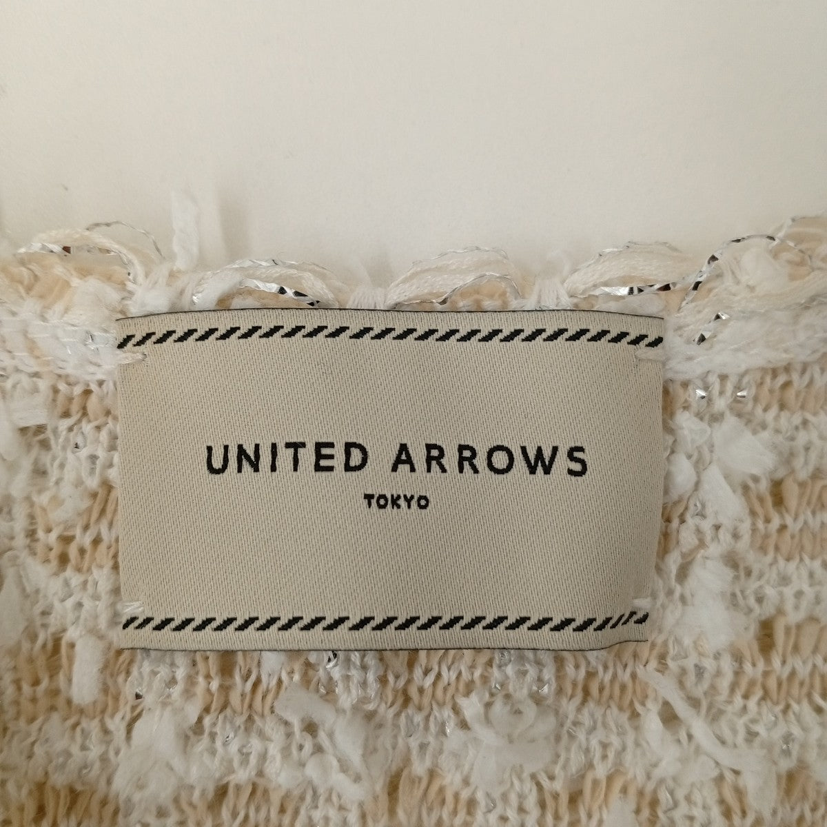 UNITED ARROWS TOKYO ツイードベスト1518-299-1354 古着・中古-3枚目のアイテム画像