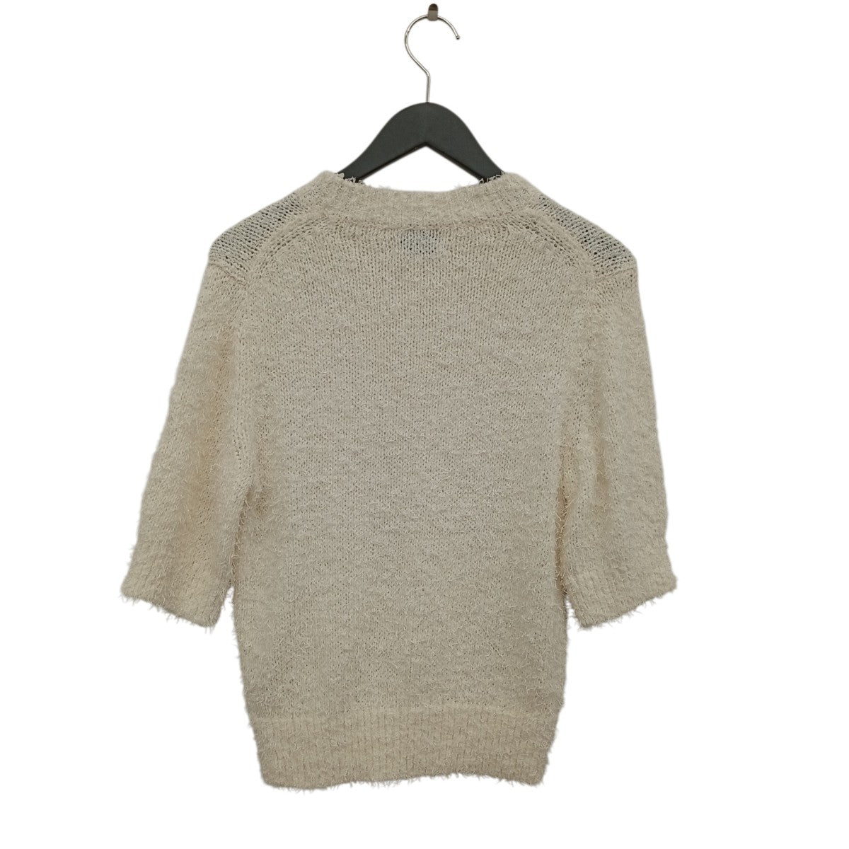 UNITED ARROWS TOKYO ミックスヤーン5SL半袖ニット1518-106-1774 古着・中古-2枚目のアイテム画像