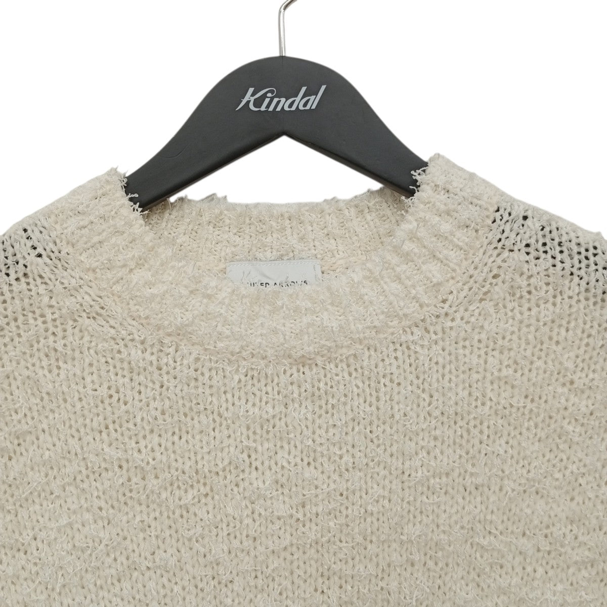 UNITED ARROWS TOKYO ミックスヤーン5SL半袖ニット1518-106-1774 古着・中古-5枚目のアイテム画像